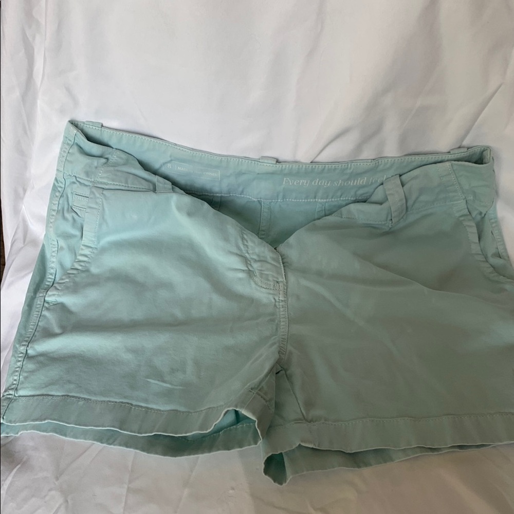 Vineyard Vines Green Bermuda Shorts Lightweight Casual